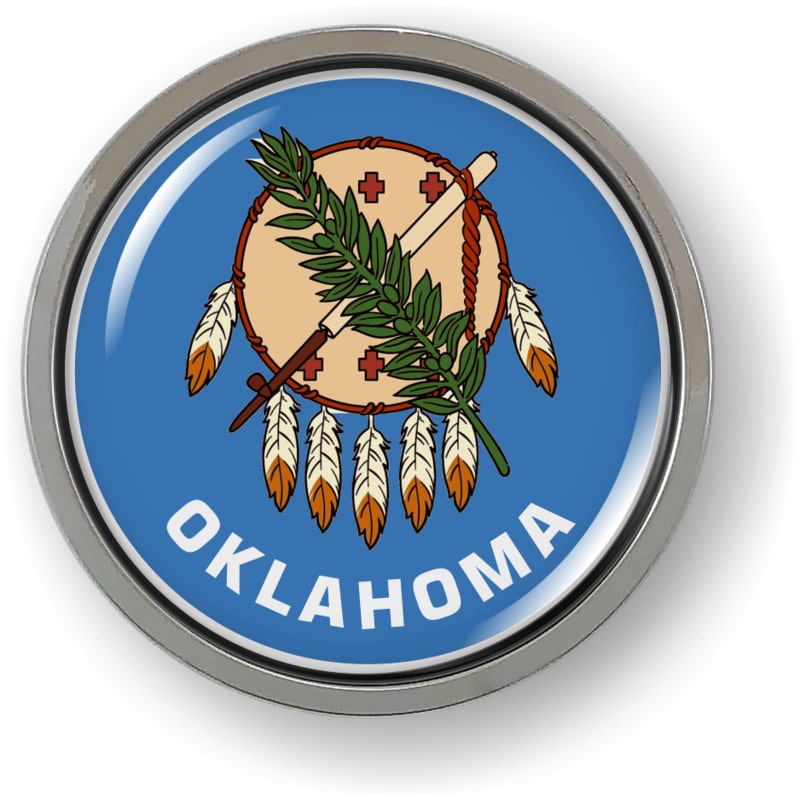 Oklahoma - State Flag Emblem